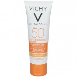 Vichy Capital soleil Crema Solare Viso Spf 50 Anti-Macchia 3 in 1  50ml